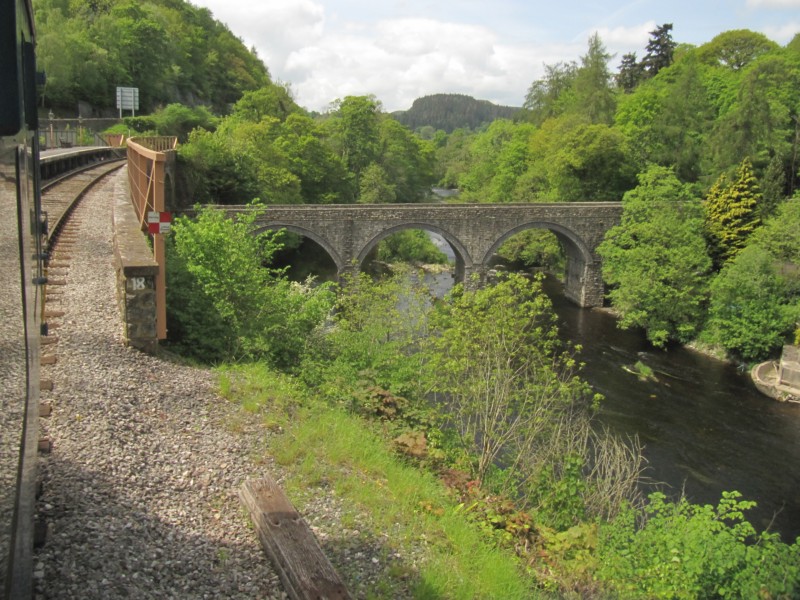 Fahrt mit der Llangollen-Railway 8