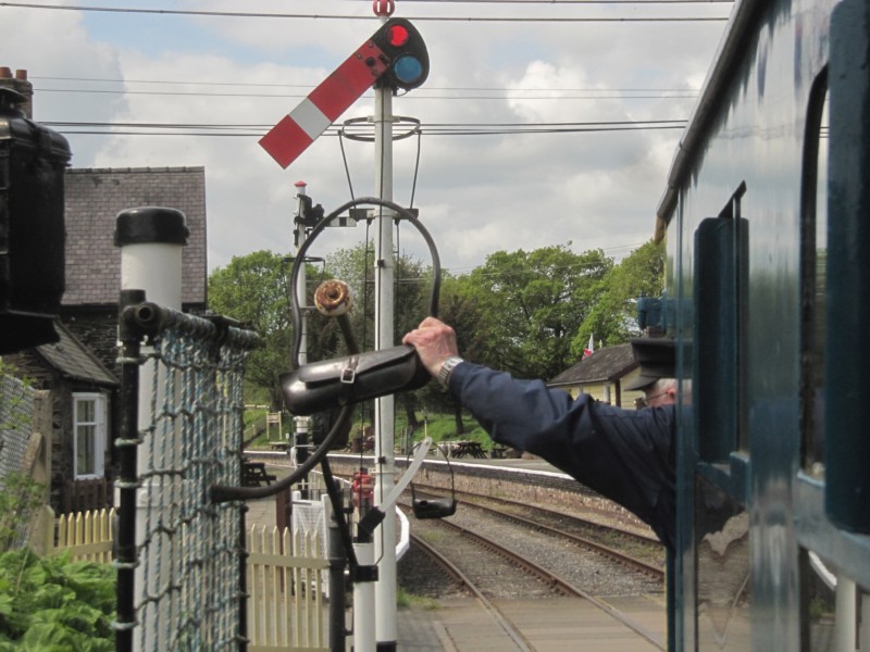 Fahrt mit der Llangollen-Railway 11