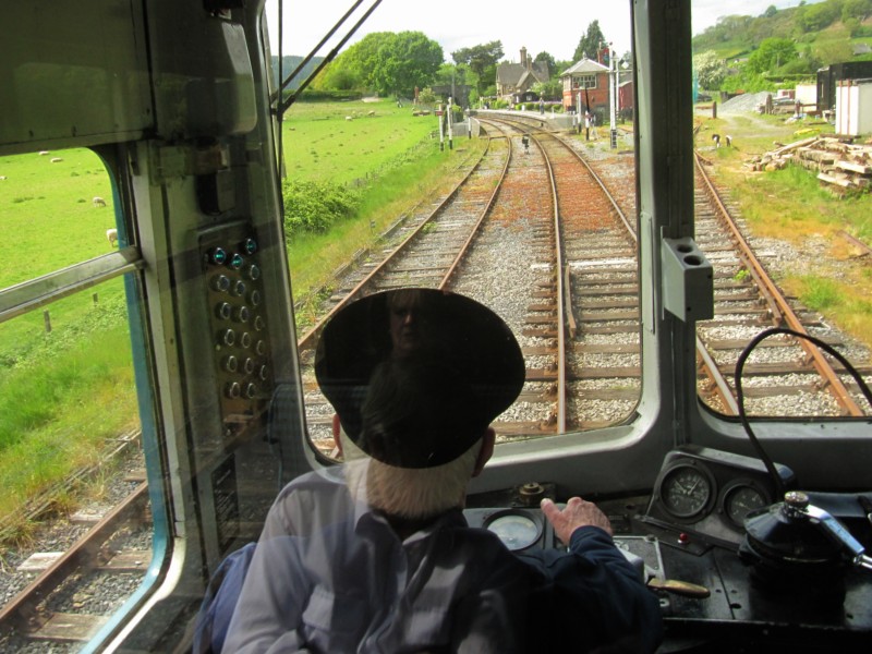 Fahrt mit der Llangollen-Railway 5