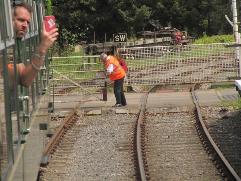 Fahrt mit der Llangollen-Railway 14