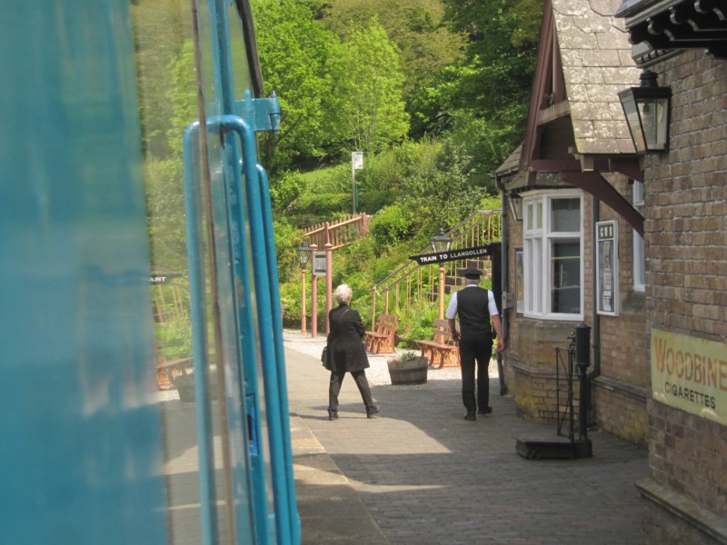 Fahrt mit der Llangollen-Railway 15