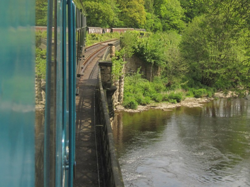 Fahrt mit der Llangollen-Railway 16