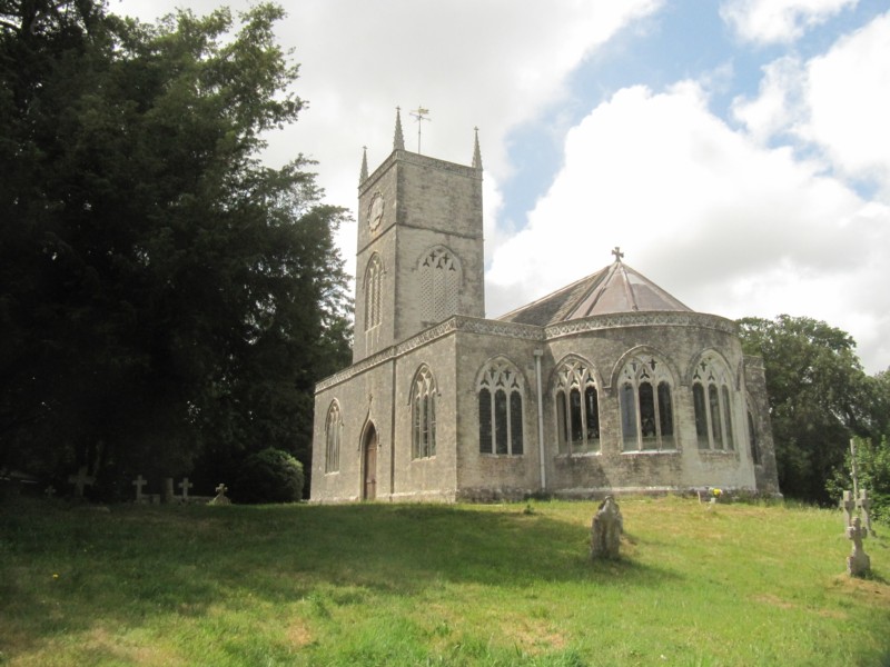 Die Kirche in Moreton 1