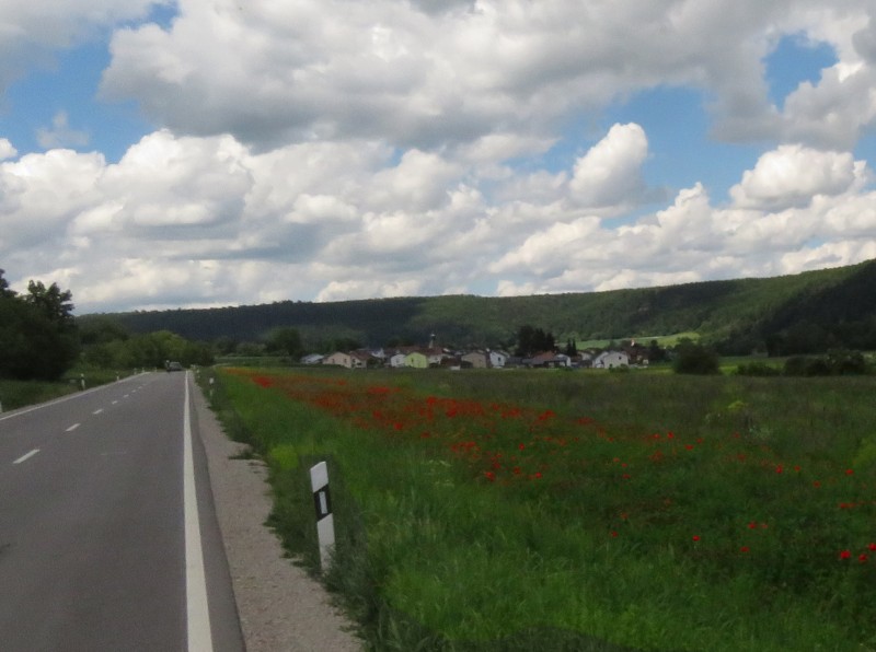 Fahrt durchs Altmühltal