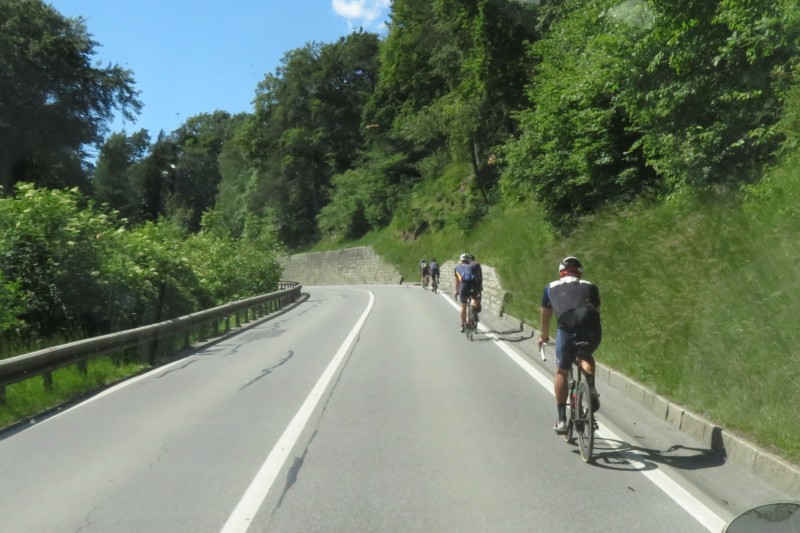 Fahrt von Bad Ragaz nach Carrera 2