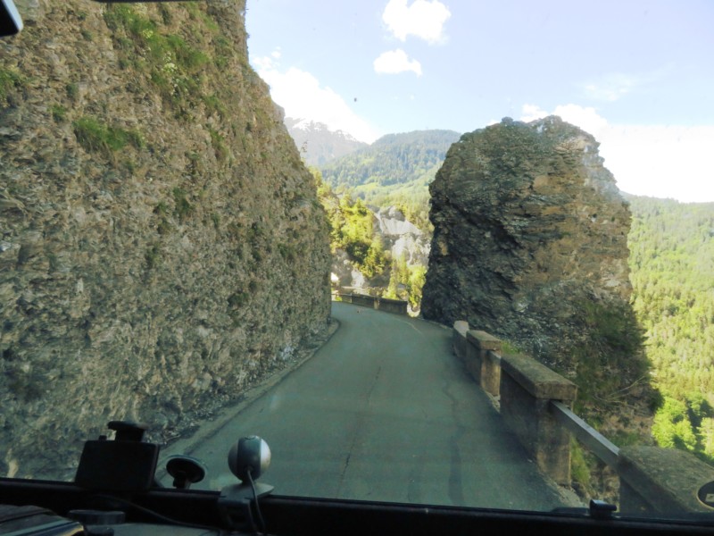 Fahrt von Bad Ragaz nach Carrera 3