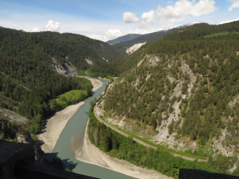 Fahrt von Bad Ragaz nach Carrera 4