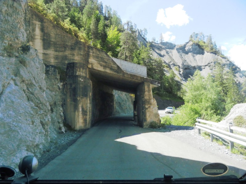 Fahrt von Bad Ragaz nach Carrera 6