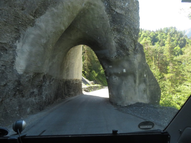 Fahrt von Bad Ragaz nach Carrera 7