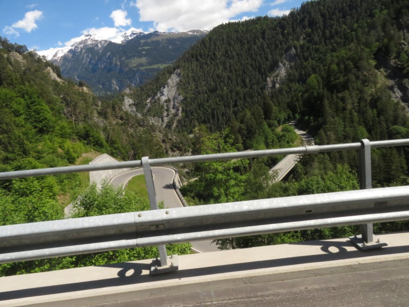 Fahrt von Bad Ragaz nach Carrera 9